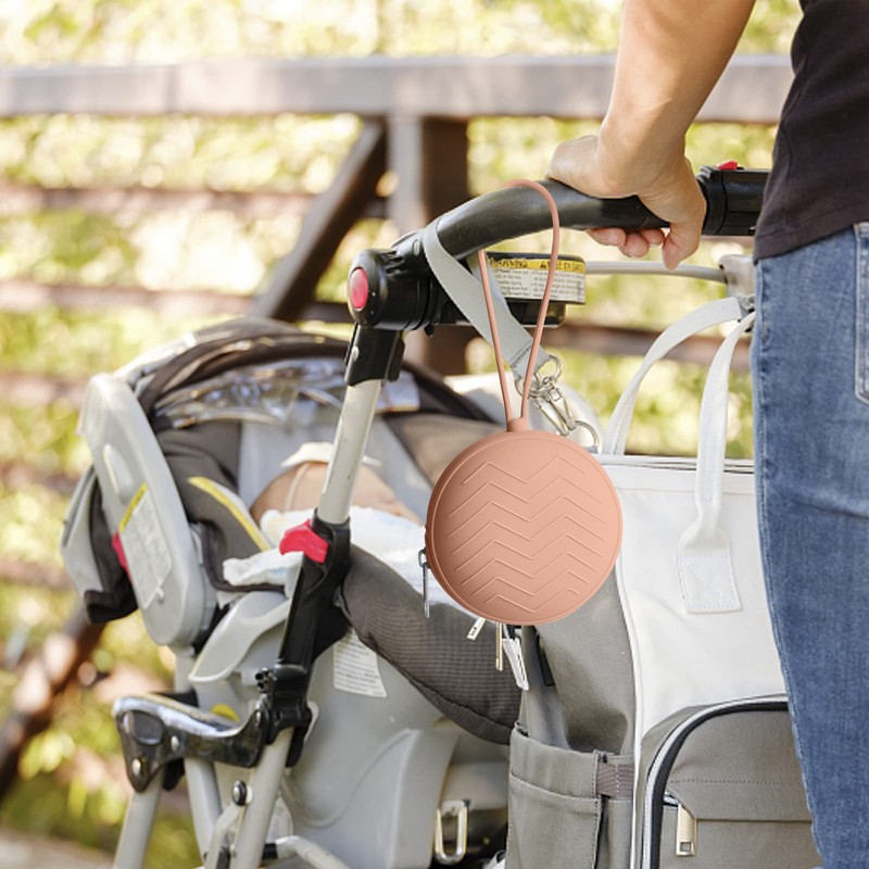 Funda protectora de silicona para chupete, Contenedor de chupete para