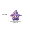 Purple Magic Stickers, 50PCS Cute Cartoon Witch Stickers for Diary