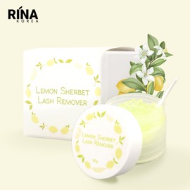 [Bora Medicos] Lina Korea Lemon Sherbet Lash Remover 20g / [보라메디코스] 리나코리아 레몬 샤벳 래쉬 리무버 20g