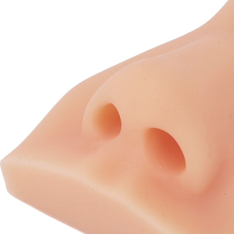 Silicone Nose Model Soft Flexible Simulation Nose for Teaching Instructions