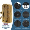 MUCHER 2 Pack Molle Bag Tactical Waist Bags EDC Utility