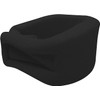 OTC Cervical Collar, Soft Contour Foam, Neck Support Brace, Black