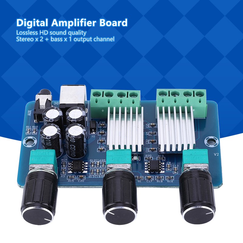 Digital Power Amplifier Board HD Audio Accessory Industrial Parts for