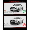MODIPIM Smoked Shell White Light 4pcs Tacoma LED Grill Lights