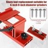 Abizarch Rest Sharpening Jig Aluminum Alloy Sharpening Tool Rest Jig