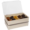 FORUP Sunglasses Organizer, Plastic Stackable Eyeglass Case Storage Organizer, Sunglass