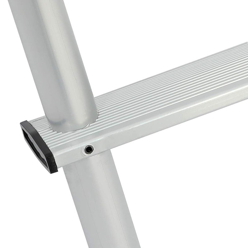 KUAFU Universal RV Exterior Motorhome Straight Ladder RV Rear Ladder