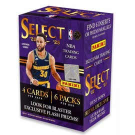 2023 Panini Select Basketball Trading Card Blaster Box - 24 Basketball Cards in Each Blaster Box
