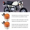 1Pair Motorcycle Turn Signal Light 6V Stylish Sturdy High Brightness