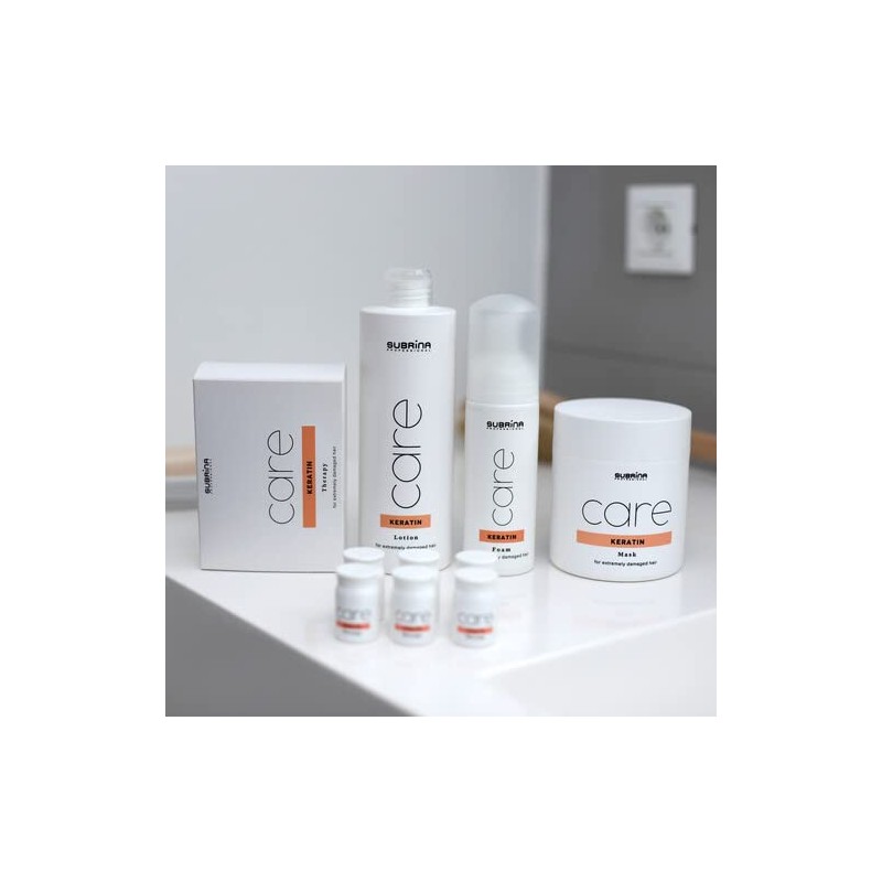 Subrina Professional Care Keratin Therapy for Extremely Damaged Hair, Keratin