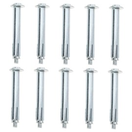 SKISUNO 10pcs Ground Lock Screw Expansion Fastener Asphalt Spike Bolt Anchors Expansion Bolt Sleeve Expansion Screw Concrete Anchor Bolts Expansion Anchor Iron Nail