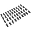 40Pcs Plastic Non Slip Clothespins Sock Laundry Clips with Hanging