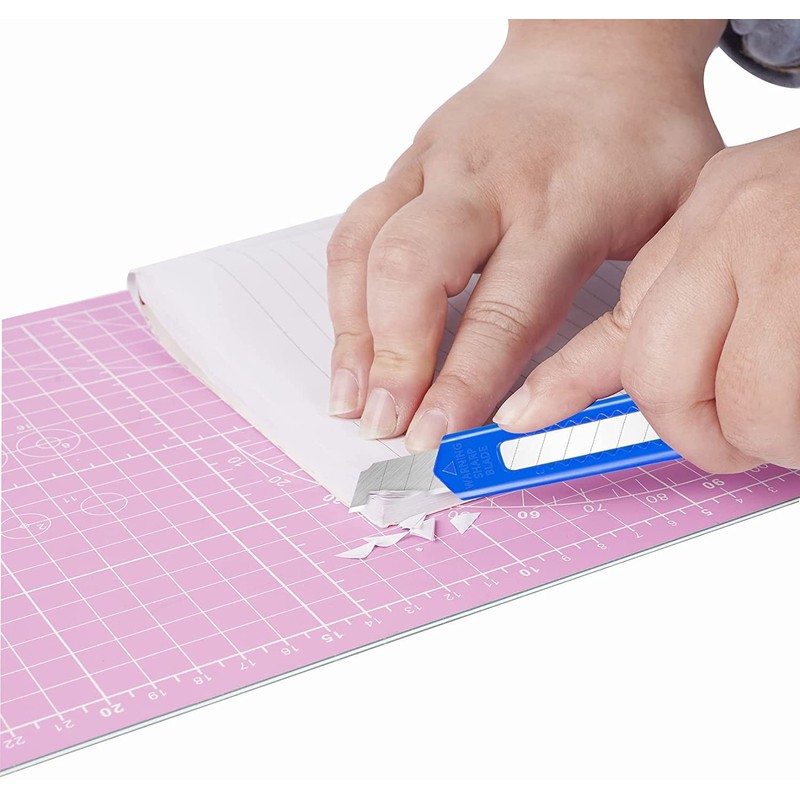 DIYSELF Knife 96 Pack Box Cutters, Razor Blades Utility Knife,