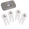 Azeeda 'Be Kind Pigeon' Golf Divot Tool/Repair Fork Gift Set