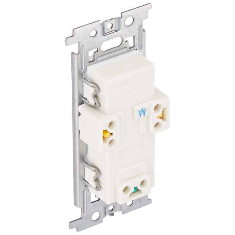 Toshiba Lighting & Technology NDG2187E WW E'S Ground Double Outlet