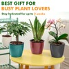 Planterhoma 5 Inch Self Watering Pots for Indoor Plants, 12