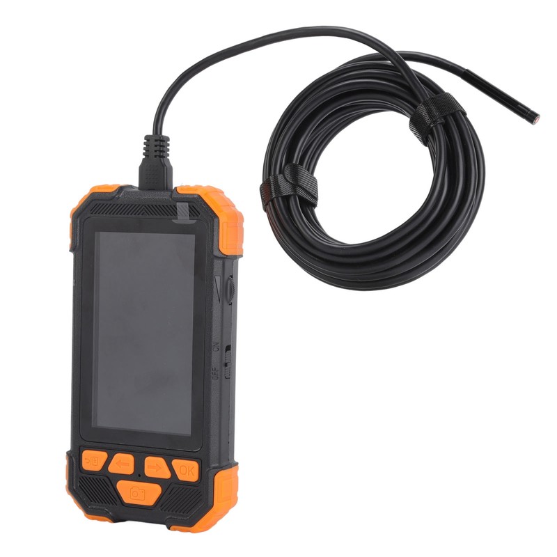 5.5mm Lens Borescope Camera 4.3in IPS Screen IP67 Waterproof Digital