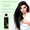 Champú para el crecimiento del cabello de romero,engrosamiento (5pcs)