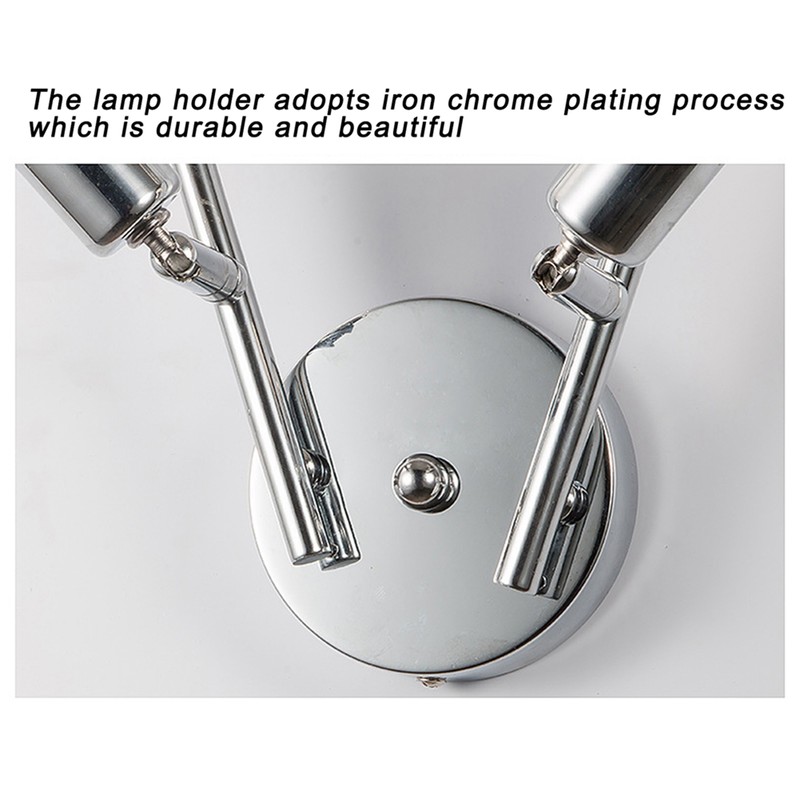 Lamp Holder 4 Head Adjustable Flexible Rotation GU10 Light Holder