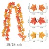 Artificial Maple Leaf Garland for Fall Decorating – Autumn Vine