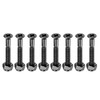 PATIKIL Skateboard Mounting Hardware 1.25", 8pcs Carbon Steel Skateboard Screws