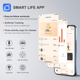 Jump Rope With Counter and App - -Free Rapid Speed Skipping Rope for Fitness, Home Exercise, Workout - Gifts for Adults, Women, Men, Kids - Colour: Black