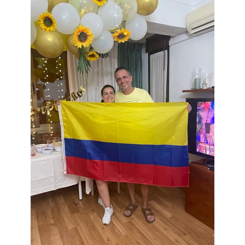 KliKil Colombian Flag 5ft x 3ft (150 x 90 cm)