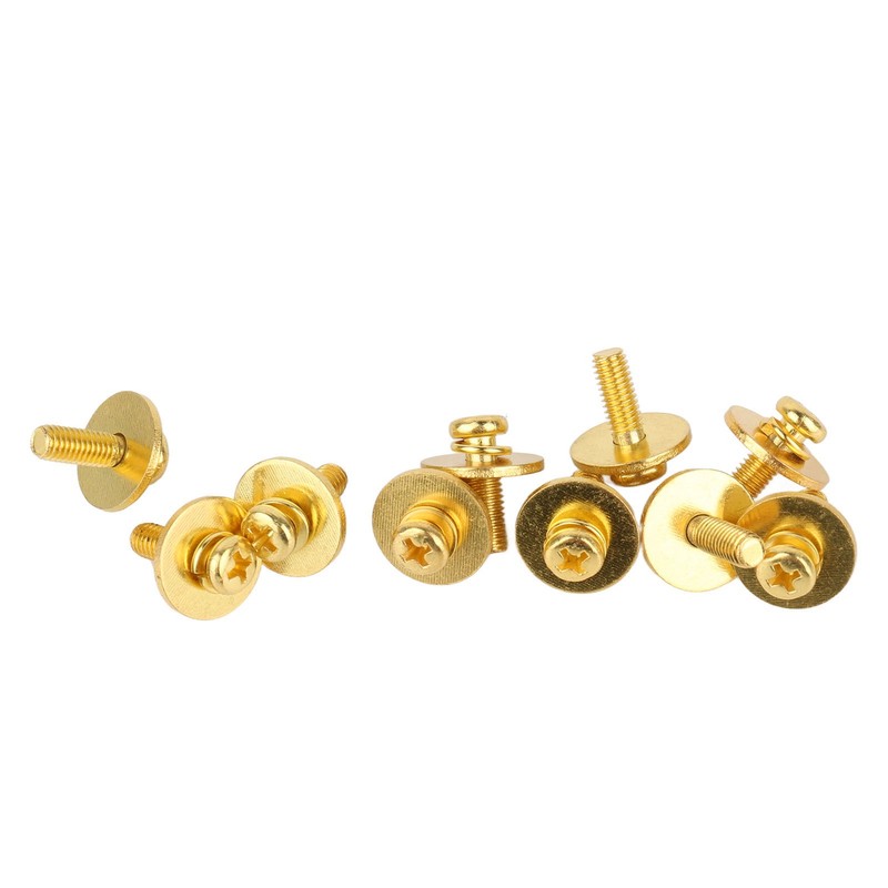 10Pcs Drum Set Lug Screw Replacement Metal Musical Instrument Drum