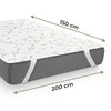 Utopia Bedding Mattress Protector, 150 x 200 x 30 cm,