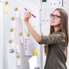 Artcut 8 Pack Gold Magnetic Clips - Strong Fridge &