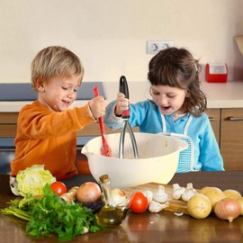 Joyoldelf Heavy Duty Potato Masher, Stainless Steel Integrated Masher Kitchen Tool & Food Masher/Potato Smasher with Non-slip Handle, Perfect for Bean, Vegetable, Fruits, Baby Food, Avocado, Meat