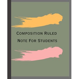 All Purpose Student Ruled Notebook: 7.5 x 9.25 inch, Ruled Paper, Perfect for Students