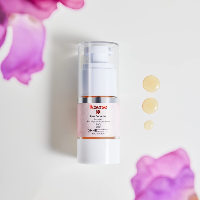 Rosense Supreme Augenserum â intensive Augenpflege feuchtigkeitsspendende Gesichtspflege Anti-Aging vegan