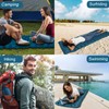 NHOWIN Self-Inflating Camping Mat 9CM Portable Ultralight Inflatable Sleeping Mat