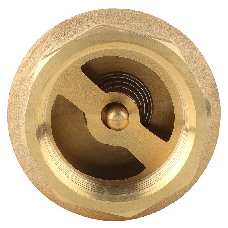 High Accuracy Brass Threaded One Way Non Return Check Valve