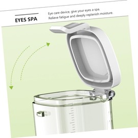 PLAFOPE Limpiador Ocular para Ojos Gotas Lubricantes, Pulverizador de Niebla Suave Nano, Abs Blanco, para Cuidado Diario