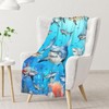 PUREGIFTS Shark Blankets for Shark Lovers - 50" x 60"