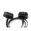 LoongGate OBD-II OBD2 Verlängerungskabel Ultra Low Profile - Flachbandkabel 8-Pin-Pass-Through