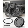 Dunyhludx Headlight Lamp Bulb Back Cover Lid Dust Cap Fit