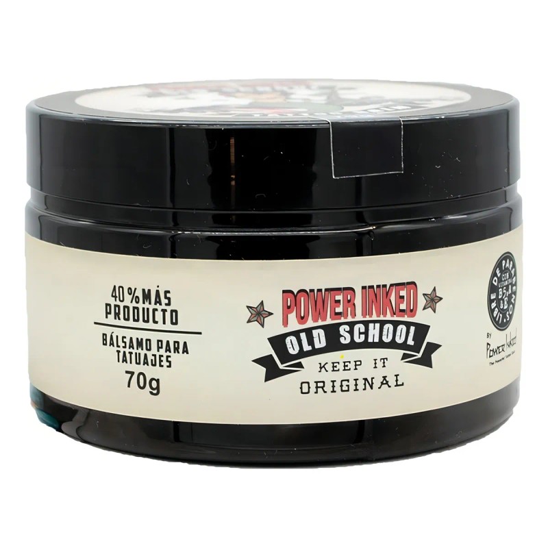 Crema Para El Cuidado De Tatuajes Power Inked 70 Grs