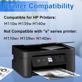 141a Toner Compatible Toner Cartridge Replacement for HP 141a Black LaserJet Toner Cartridge to use for Laser Jet MFP M140w M139w M110w(1 Pack,with Chip)