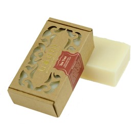 Bodhi® Natural Soap Tea Tree 100 g / with Coconut Oil and Tea Tree Essential Oil, for Problem Skin and Very Dry Skin, Handmade/Organic & Vegan