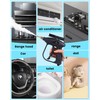 FoundGo 1700W Tankless Handheld Steam Cleaner with 7 Brushes 20s