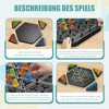 CHANCCI Spiel Triggle Game,Triggle Board Game,Chain Triangle Game,Triangular Chess,Funny Chain