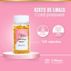Aceite De Linaza Cold Pressed Con Omega 3,6 Y 9