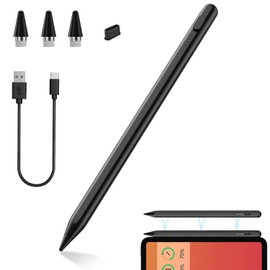 Stylus Pen (Compatible with All Models, Fast Charging), 2025 Industry New, Stylus Pen, Ultra High Precision, Ultra Fine, Stylus Pencil, Compatible with False On/Off Prevention, Power Display, Magnetic