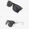 Lightweight Clip-On Sunglasses Square Sunglasses