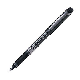 Pilot Hi-Tecpoint V7 Grip Rollerball Pen Medium Point - Black (Pack of 3)