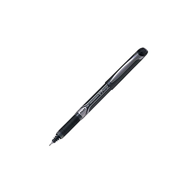 Pilot Hi-Tecpoint V7 Grip Rollerball Pen Medium Point - Black