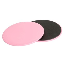 Exercise Core Sliders, 2 Pcs Pink 6.7 Inch Workout Slider for Yoga, Push-up and Sports (Pink)